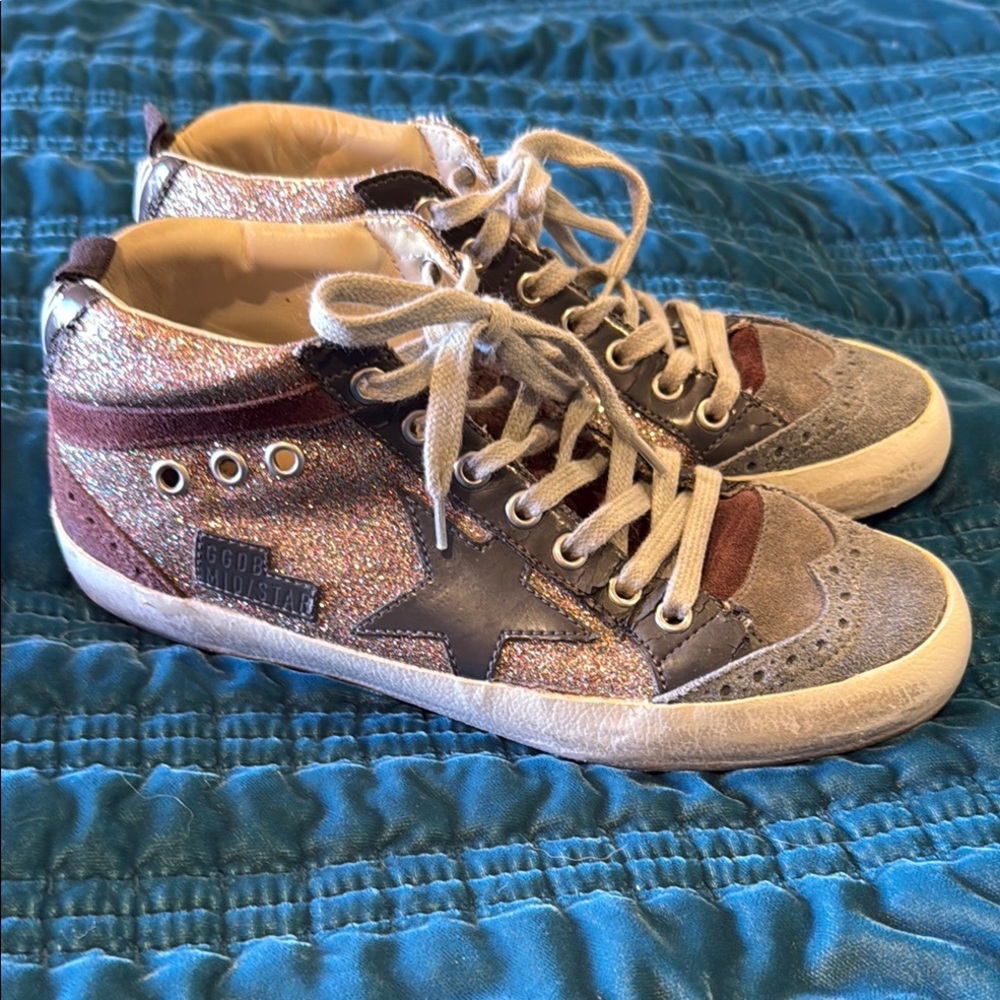 Golden Goose Glitter midstar Sneakers 36